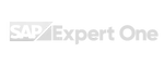 Logotipo en blanco de SAP, software empresarial de gestión y planificación de recursos (ERP).