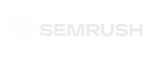 Logotipo de SEMrush, herramienta de análisis SEO y marketing digital.