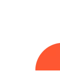 Versión en blanco del logotipo de Galicia IT con detalle en naranja.